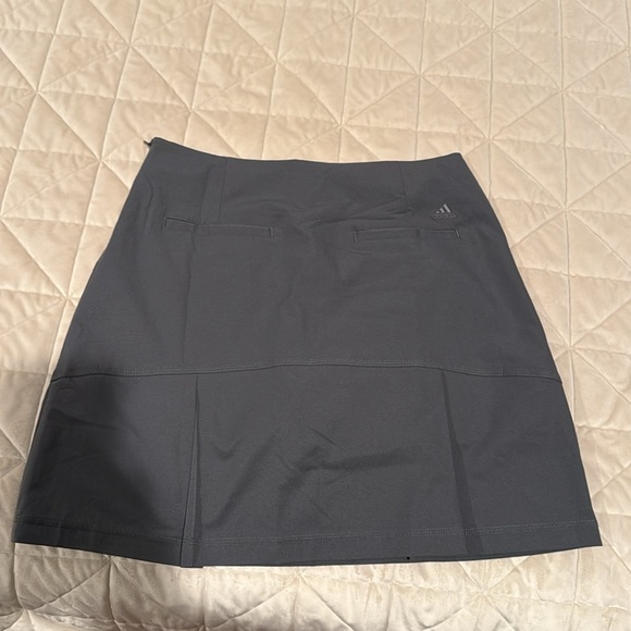 Adidas Gray Golf A-Line Mini Skirt - Picture 3 of 3